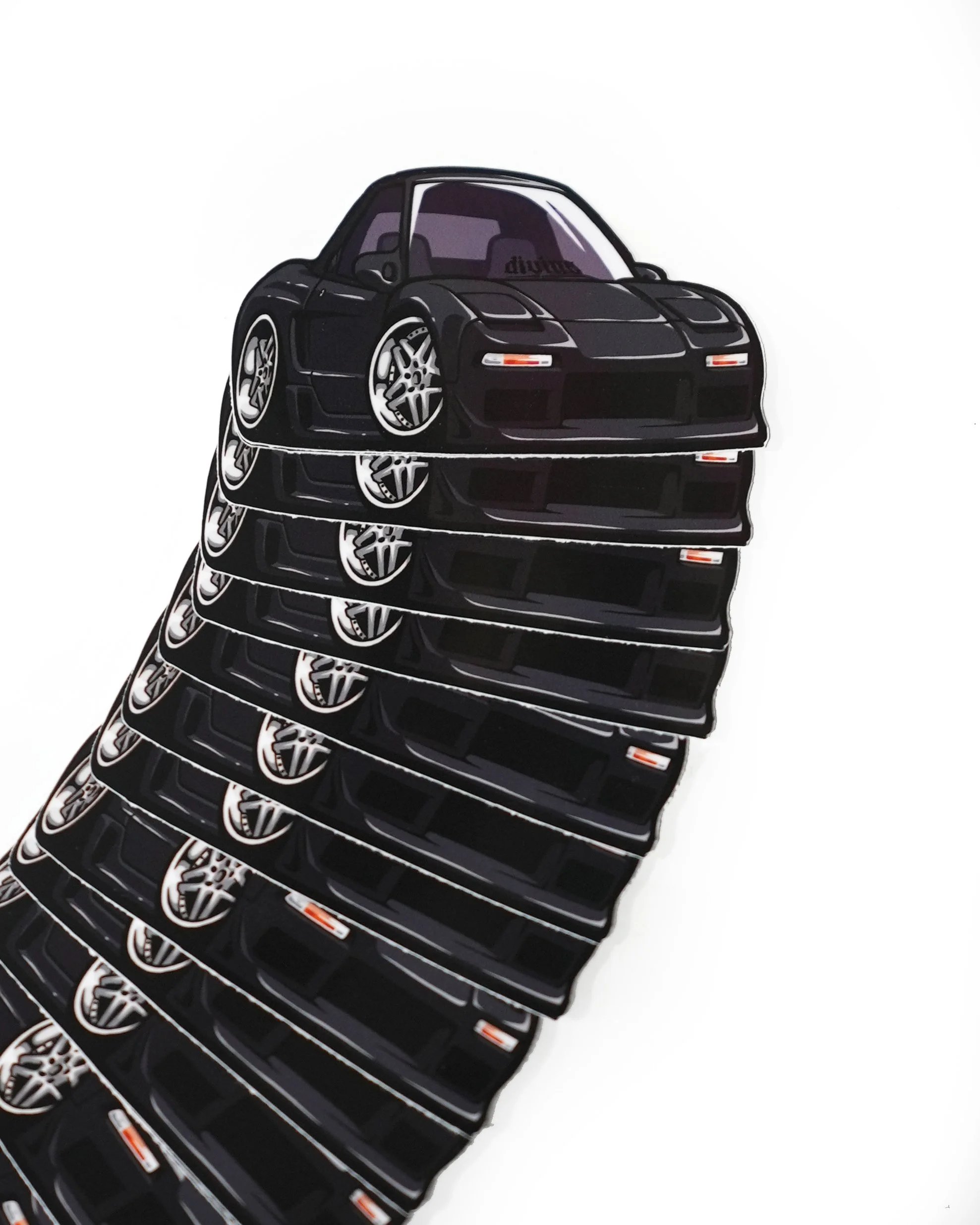 NSX Cartoon Sticker — DIVINE Media